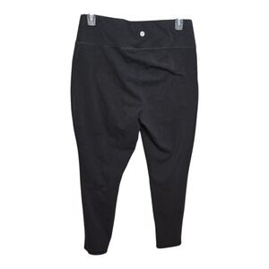 T by Talbots Leggings Cotton Blend High Waist Stretch Athleisure Black XL Petite
